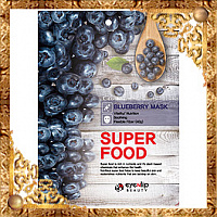 Тканевая маска для лица Черника Eyenlip Super Food Blueberry Mask