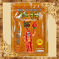 Корейский пластырь с красным женьшенем - 20 или 25 пластин