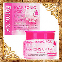 Балансирующий крем с гиалуроновой кислотой FarmStay Hyaluronic Acid Premium Balancing Cream