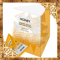 Маска для лица МЕД J:ON Honey Smooth Velvety and Healthy Skin Wash Off Mask Pack
