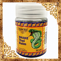 Бальзам для тела с королевской коброй Herbal Star Snake Thai Balm