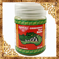 Бальзам для тела с жиром крокодила Herbal Star Crocodile Thai Balm
