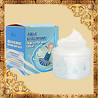 Elizavecca Увлажняющий крем с гиалуроновой кислотой и женьшенем Aqua Hyaluronic Acid Water Drop Cream