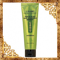 Освежающий шампунь для глубокого очищения волос и кожи головы L.Sanic Hair & Scalp Deep Cleansing Refresh Shampoo, распродажа